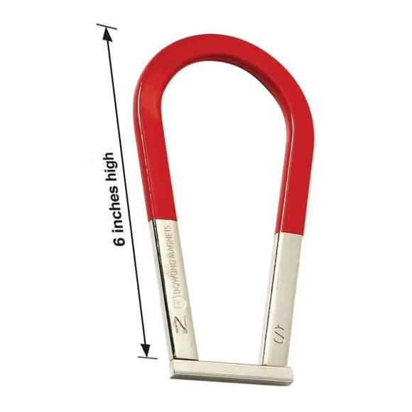 Dowling Magnets 🧲 Classic horseshoe magnet 6in - Picture 1 of 3